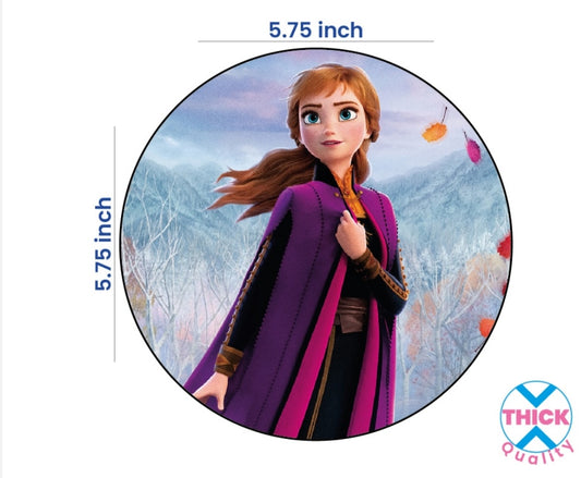 Tastycraft (Frozen Anna)  theme Edible Precut Wafer sheet (EWC-120)