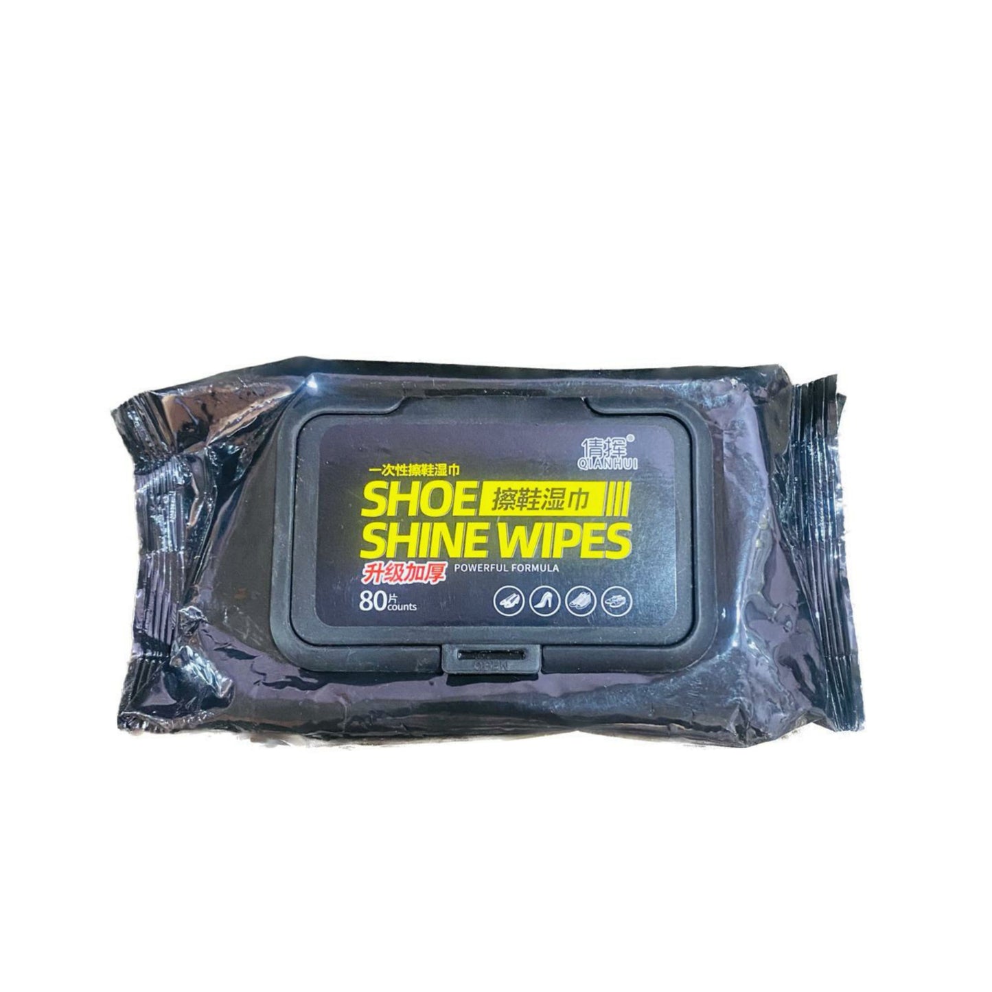 Shoe Shine Wipes Pack of 80