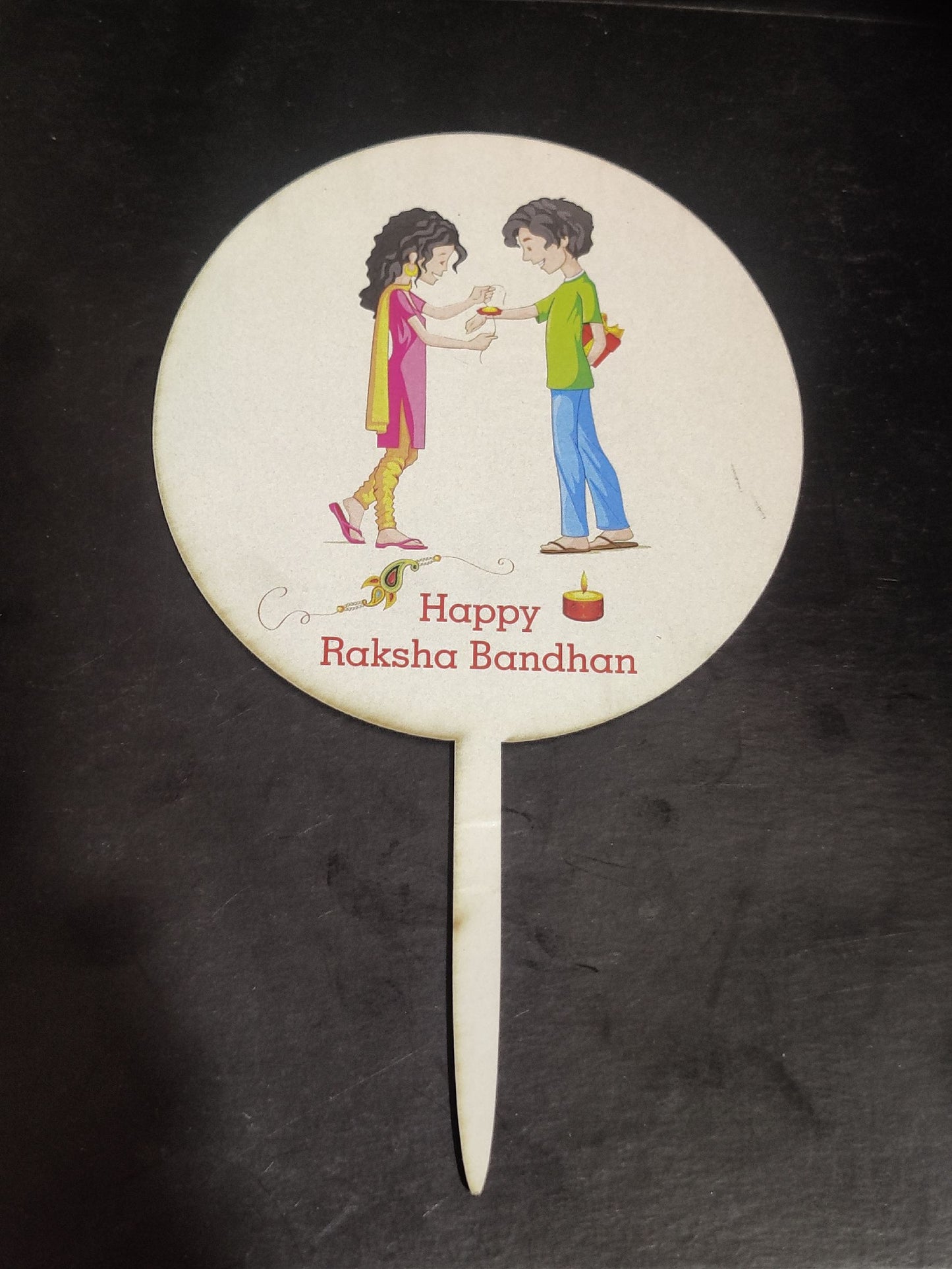 premium Rakhi Cake Topper