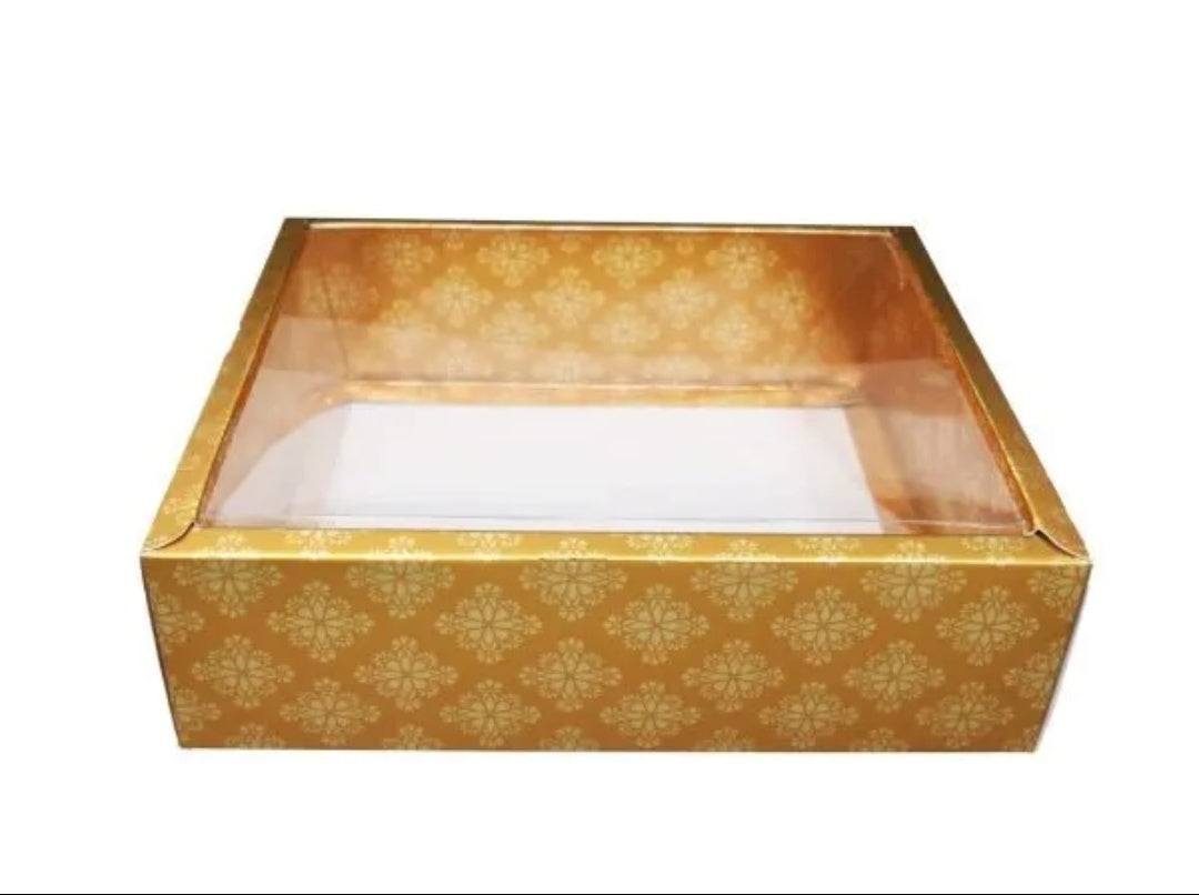 Hamper Box Golden Printed