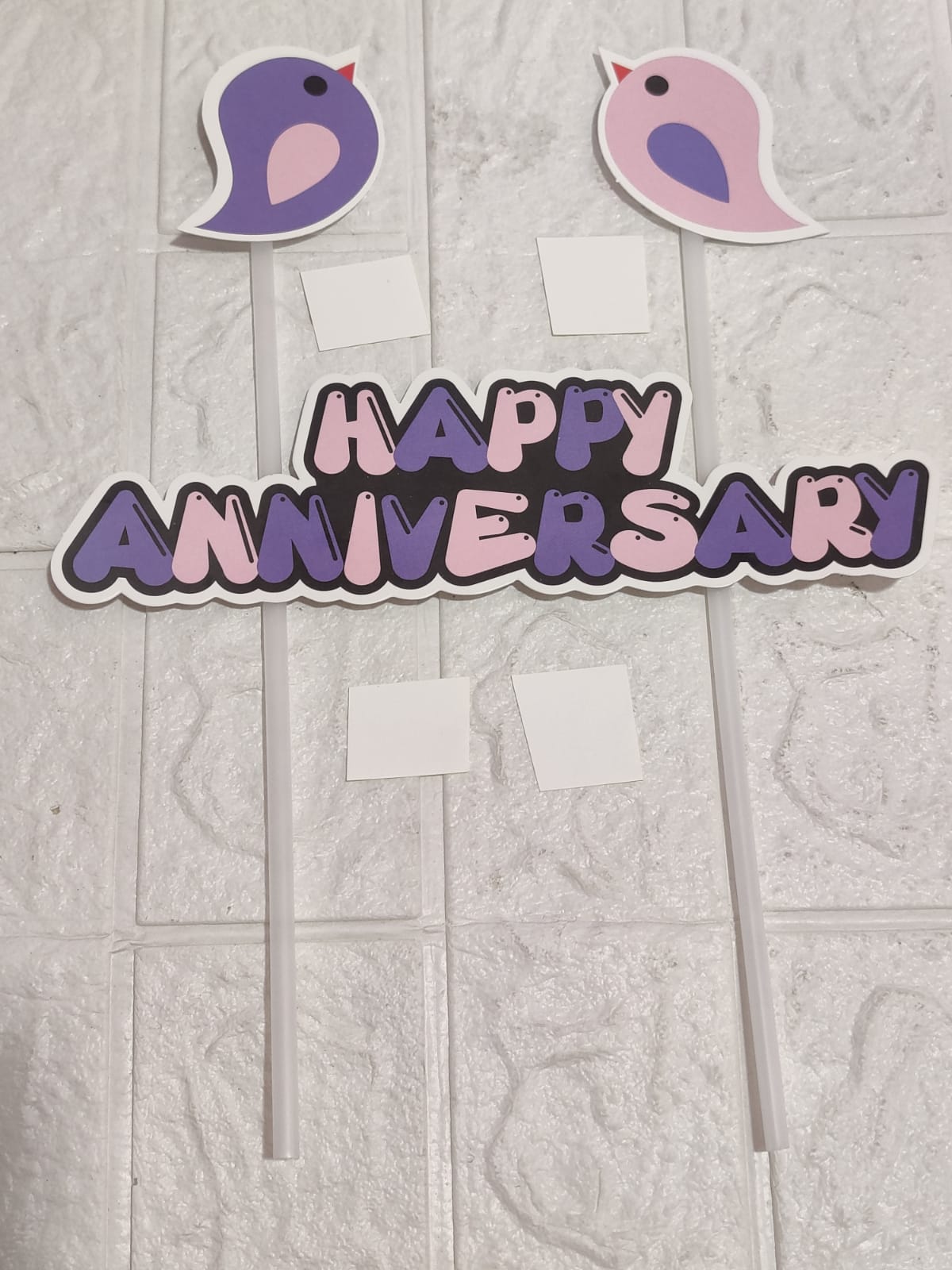Happy Anniversary Theme Topper TT00249
