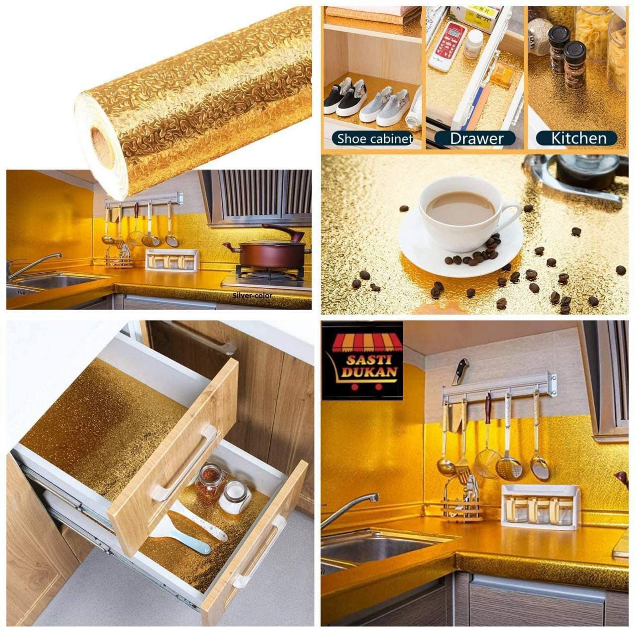Golden Kitchen Foil