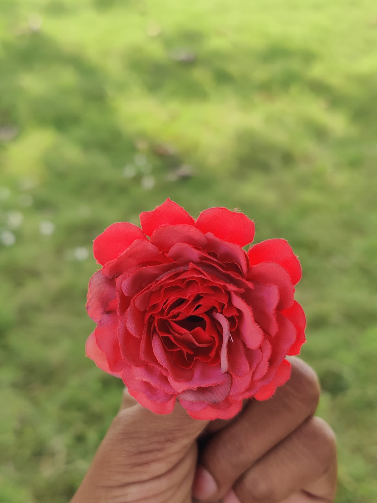 Red Decorating Artificial Flower pack of 5