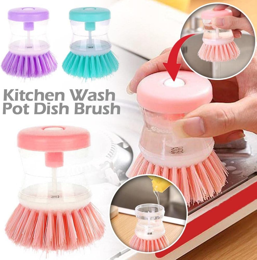 Dishwashing Brush with Dispenser